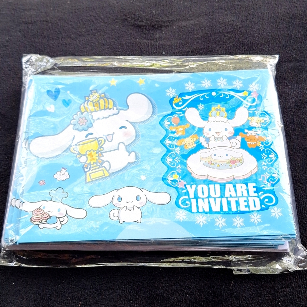 Cinnamoroll 16 pack party invitations new in package